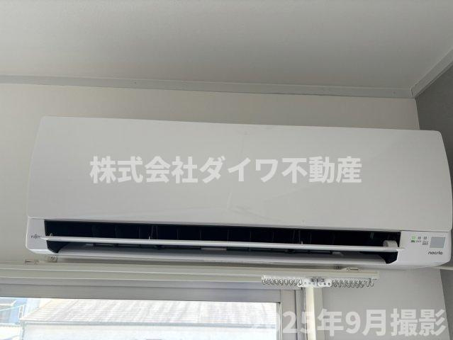 マンションヒルトップの設備|LDKエアコン