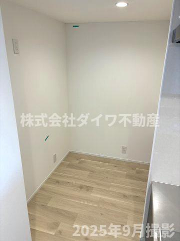 マンションヒルトップのキッチン|キッチン奥側