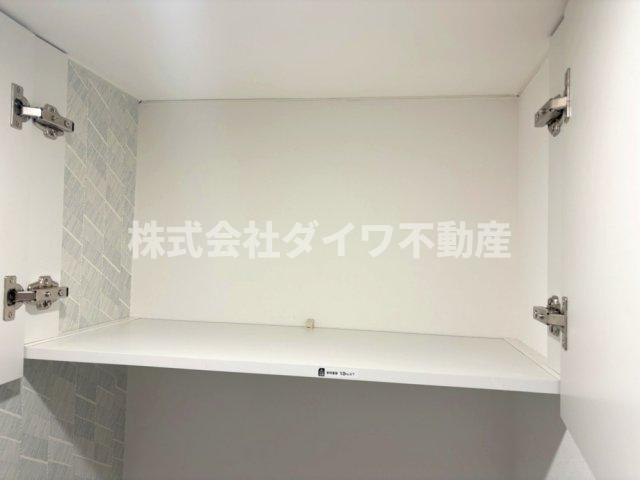 マンションヒルトップの収納|WC上段収納