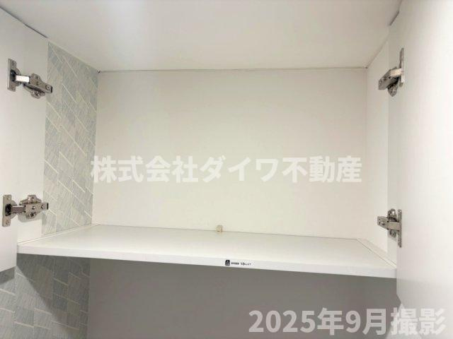 マンションヒルトップの収納|WC上段収納