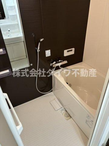 マンションヒルトップの浴室