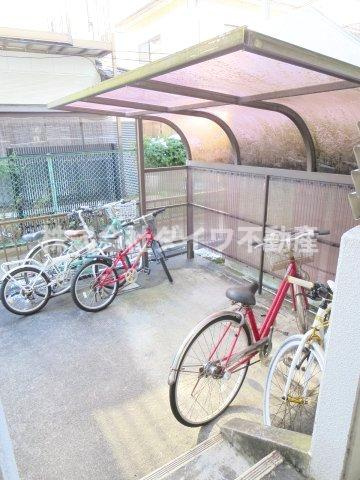 マンションヒルトップのその他共用部分|駐輪場