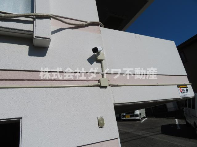 マンションヒルトップのその他共用部分|防犯カメラ