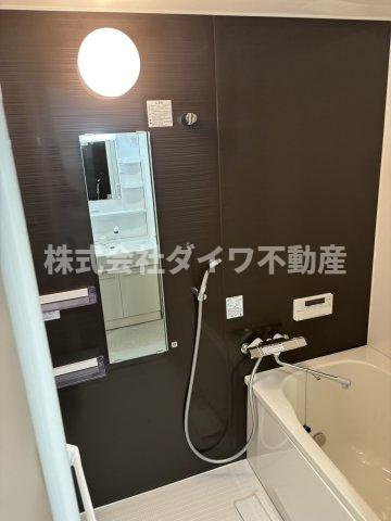 マンションヒルトップの浴室