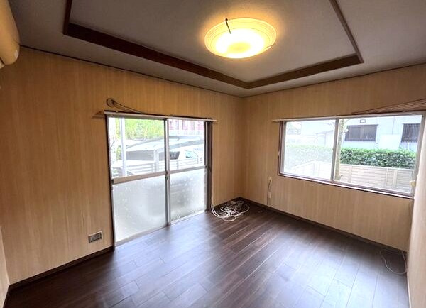 霞ヶ丘の家の寝室