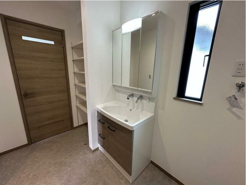 富士市天間・横道上Ⅱ　新築戸建　全１棟　A棟の脱衣所