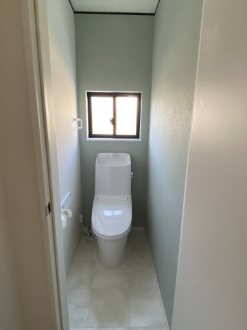 八代市高島町リセットハウスのトイレ