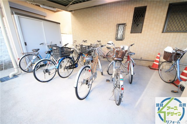 CASA FLORAのその他共用部分|駐輪場です