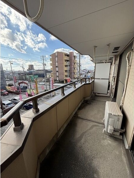 サンライズ入場のバルコニー|バルコニー付きです