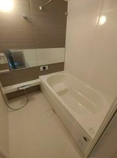 コーポみらい平の浴室