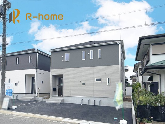 つくば市森の里第5　新築戸建て　1号棟の外観|ご予約を頂ければ、『平日』はもちろん『早朝』や『夜間』もご見学可能です♪お気軽にお申し付けください♪