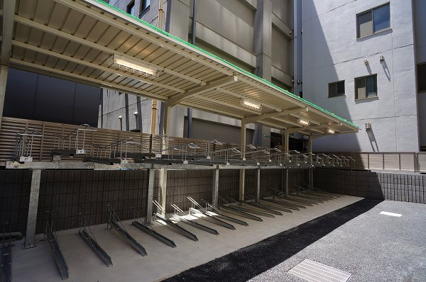プライムメゾン森下のその他共用部分|サイクルポート1台無料♪