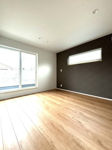 中央区関屋田町3丁目  1号棟　新築戸建の洋室