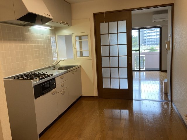 つくば市春日３丁目の賃貸マンションのキッチン