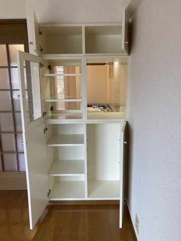 つくば市春日３丁目の賃貸マンションの収納