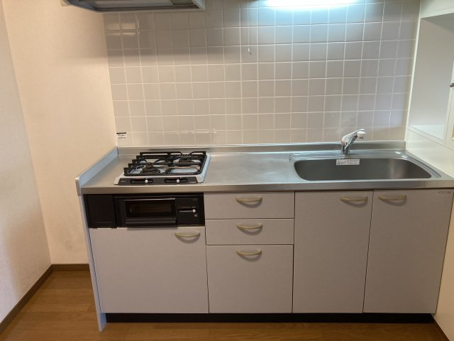 つくば市春日３丁目の賃貸マンションのキッチン