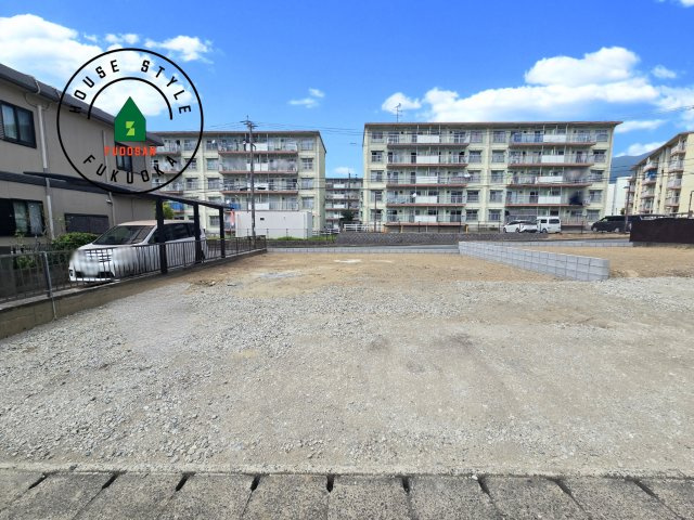 糟屋郡宇美町とびたけ1丁目第1-2棟（1号棟）の外観|デザイン性のある外観です。