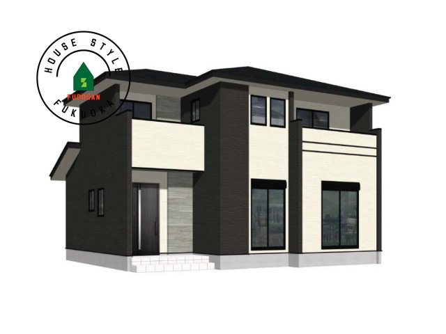 糟屋郡宇美町とびたけ1丁目第1-2棟（1号棟）の完成予想図|外観も気になるポイント