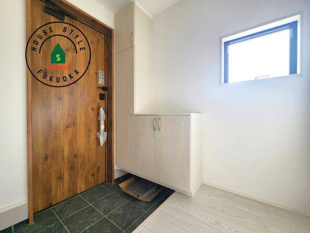 糟屋郡宇美町とびたけ1丁目第1-2棟（1号棟）の防犯設備|二重ロックでしっかり防犯対策ができます。