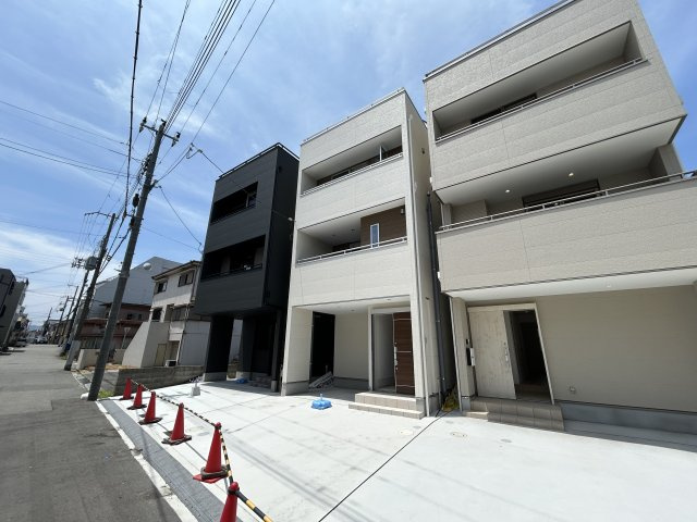 明石市材木町新築戸建の外観