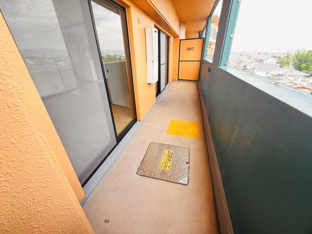 グリーンフォレストのバルコニー|陽当たり良好なバルコニーです