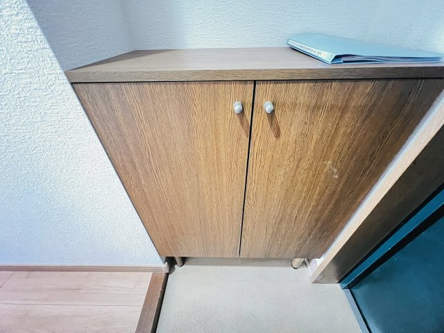 グリーンフォレストの収納|シューズボックスです♪