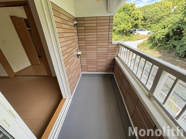 グリーンピュアのバルコニー