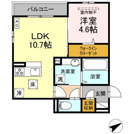 エクセランの間取り