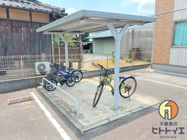 YMT筑後 Ｂのその他共用部分|駐輪場です