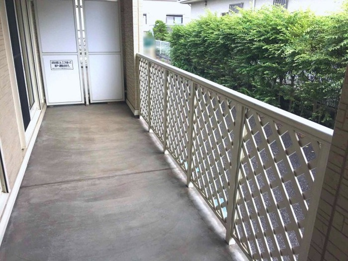 ハウスオブハートⅠのバルコニー