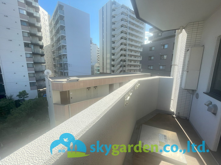 シティインデックス藤沢のバルコニー