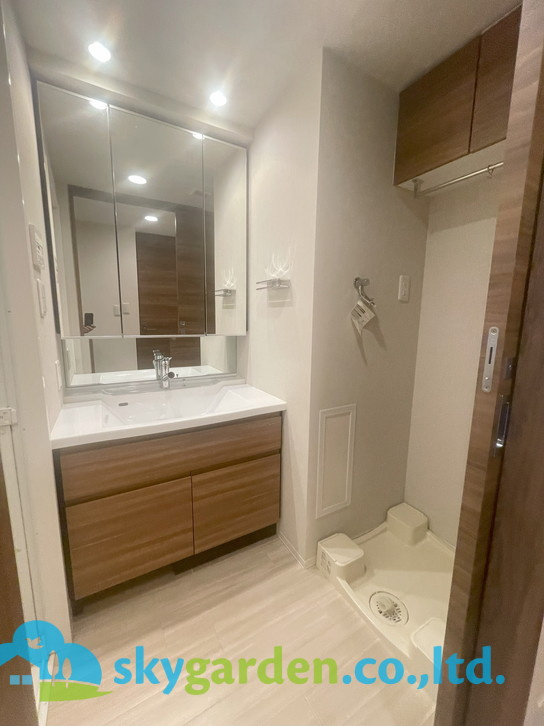 シティインデックス藤沢の独立洗面台