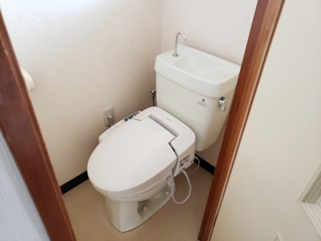 平和コーポ2号館のトイレ