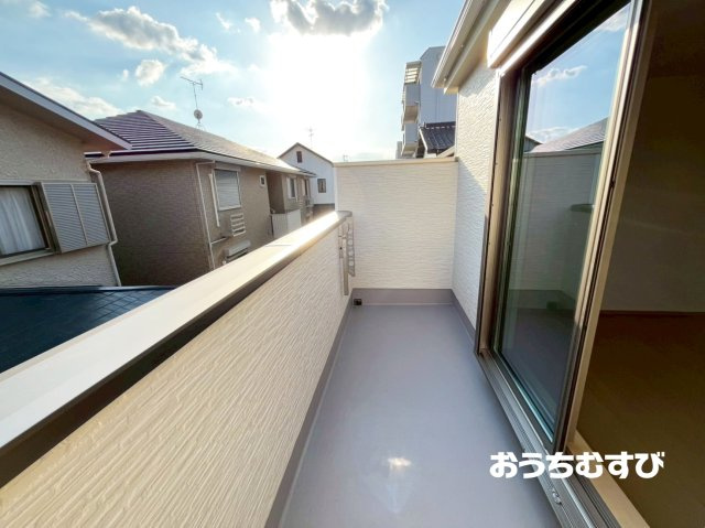 守山区天子田6期(全1棟)1号棟のバルコニー
