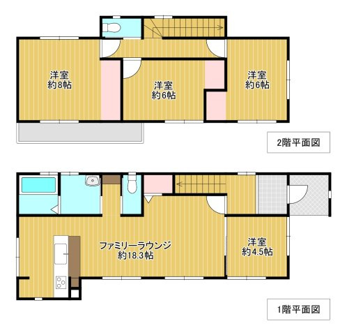 【間取り】 | 本庄市小島６丁目　新築戸建（１９号棟）