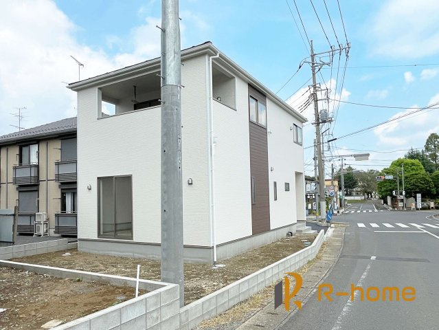 結城市結城第42　新築戸建て　1号棟の外観|建物完成いたしました！ご予約で『平日』や『夕方』などでもご見学可能です！