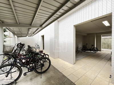 【その他共用部分】 | コスモリード谷町六丁目 | ドゥーエ谷町　駐輪場・バイク置き場