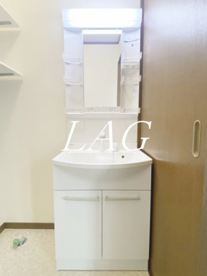 【洗面所】 | サンライズアゲイン | 洗面台です。