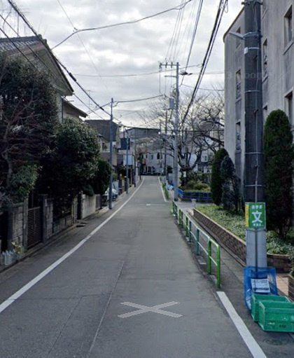 練馬区北町１丁目のアパートの周辺