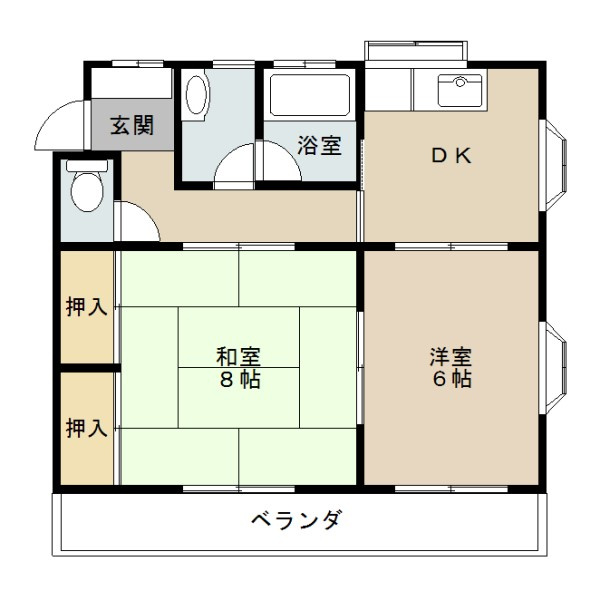 ハイリー須田の間取り