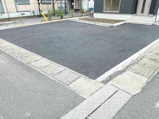 結城市結城第42　新築戸建て　2号棟の駐車場|カースペースは1台お停めいただけます♪