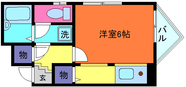 アンフィニジョア六甲の間取り