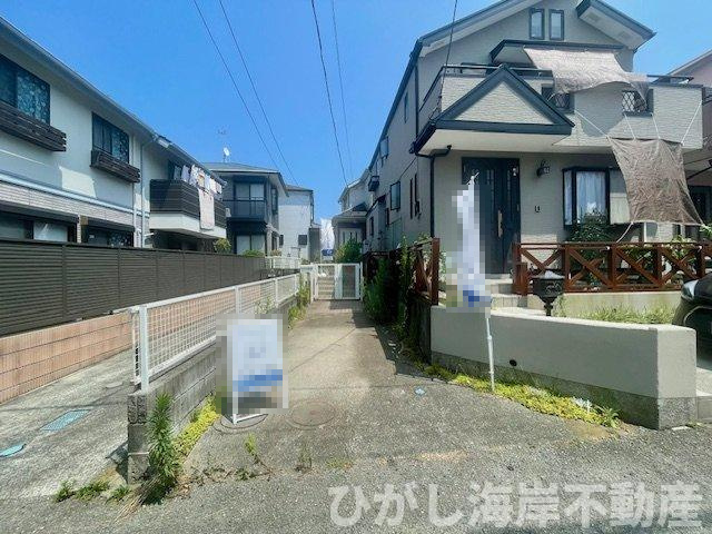 茅ヶ崎市南湖6丁目　中古戸建の前面道路含む現地写真|現地外観