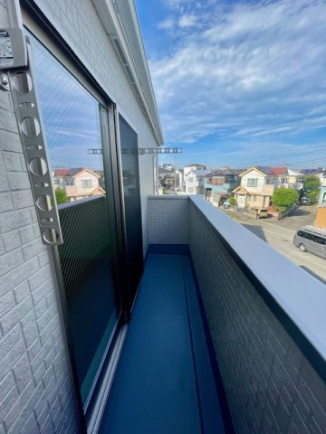 茅ヶ崎市柳島２丁目　新築戸建　全2棟のバルコニー|バルコニー