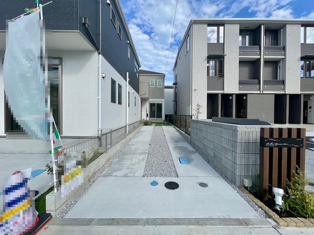 茅ヶ崎市柳島２丁目　新築戸建　全2棟の駐車場|駐車スペース