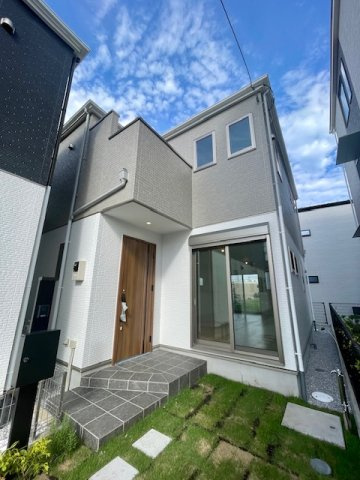 茅ヶ崎市柳島２丁目　新築戸建　全2棟の外観|現地外観