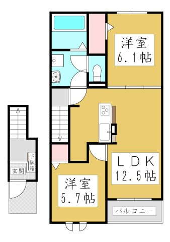 【間取り】 | ラ・エスターテ
