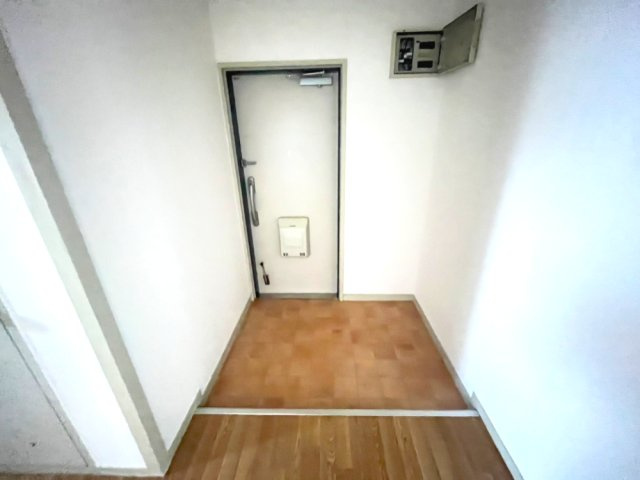 上高丸住宅1号棟の玄関|シンプルで使いやすい玄関です