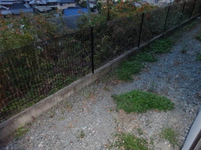 アメニティ寺前Ｂ棟のバルコニー