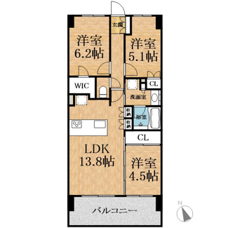 【間取り】 | デュオヒルズちはら台駅前